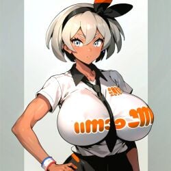 ai_generated bea_(pokemon) big_breasts breasts female jiuyang-hsien large_breasts pokemon solo