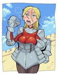 armor big_nose blush cappanic milf queen_hilling ranking_of_kings source_request sweat