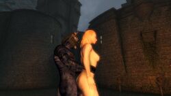 anthro anthro_on_human anthro_penetrating_human female game_screenshot hraesvalgra(oc) inigo inigo_(tes_mod) khajiit male male/female male_penetrating_female mod modded nord skyrim solitude tatoos the_elder_scrolls the_elder_scrolls_v:_skyrim