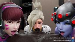 1boy 3d 3girls amelie_lacroix angela_ziegler animated asian asian_female ass_jiggle big_ass big_breasts blackbirdnsfw breast_exposed breast_sucking bubble_ass bubble_butt cum cum_in_pussy cum_inside d.va dark-skinned_male dark_skin deepthroat dialogue evilzorak fellatio female_moaning foursome fucked_silly hana_song harem human interracial jellyfishjubilee jiggle jiggling_ass kneeling licking_nipples light-skinned_female light_skin looking_at_viewer male/female male_pov mercy moaning multiple_females multiple_girls nipple_suck on_bed on_ground opennsfwsp overwatch paag pawg pov pov_eye_contact purple-skinned_female purple_skin sound standing sucking_nipples tagme threesome vaginal_penetration vaginal_sex video voice_acted widowmaker