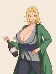 2knsfw1 big_breasts breasts female fully_clothed large_breasts naruto tsunade