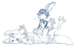 3_toes anthro black_and_white bottomless canine claws clothed clothes clothing disney drugged duo electrixocket female forced fox half-dressed hi_res judy_hopps lagomorph male mammal nick_wilde penis pussy rabbit rape reverse_rape size_difference smaller_female spread_toes straight toe_claws toes tranquilizer zootopia