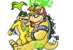 2boys age_difference anal animal balls bowser bowserboy101 furry iggy_koopa incest koopa koopaling koopalings male male_only mario_(series) multiple_boys nintendo penis sex yaoi