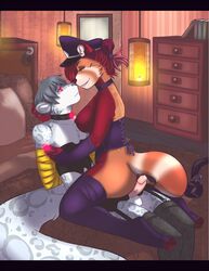 1boy 1girls 2016 anthro anthro_on_anthro ass balls bedroom big_breasts bondage bound breasts choker collar corset crossdressing cuffs cum domination duo erection feline female female_anthro femboy femboy_on_female femboysub femdom fur furry girly hair hat hetero humanoid_penis hypnosis indoors leopard male male/female male_anthro male_anthro/female_anthro malesub mammal mind_control nipples novus pawpads paws penis precum red_panda ribbon rose_red scarlet-frost smile snow_leopard straight thigh_highs thighhighs