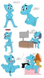 gumball watterson from cartoon network by jerseydevil