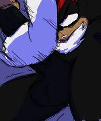 balls blueast handjob male_only penis shadow_the_hedgehog sonic_(series)