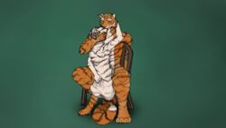 balls brother chair cock_transformation conjoined feline female furry fused fusion incest kissing male mammal merge penis penis_transformation rugertaur sibling simple_background sister tiger transformation unstableimagination