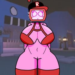 robloxian from forsaken (roblox) by erictheartist4fun