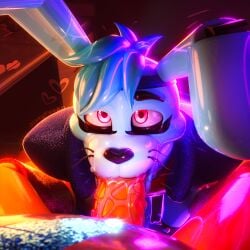 glamrock bonnie (fnaf) from five nights at freddy's by jizzyfox