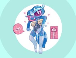 blue_theme bodily_fluids clothing cum cum_in_vagina cum_inside cum_on_face female game_freak gecqua generation_10_pokemon genital_fluids humanoid impregnation interspecies interspecies_impregnation legwear lizard male male/female miori ninebuttom nintendo ovum penetration pokemon pokemon_(species) pokemon_ww reptile scalie solo stockings swimwear x-ray_view