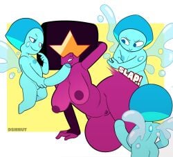 aquamarine (steven universe) from cartoon network by dsmnup