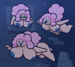 3girls air_bubble air_bubbles asphyxiation ass big_breasts blue_blush blue_nipples blush boobs breasts breasts_bigger_than_head bubble bubbles butt drowning female female_only huge_breasts ice_cream large_breasts mia_(okami_tomato) mini_mia_(okami_tomato) nipples nude nude_female oc open_mouth original original_character original_characters peril pink_hair shocked shocked_expression shocked_eyes shortstack stuck stuck_in_wall surprised surprised_expression swimming swimming_goggles thick_thighs thighs tongue_out trapped underwater underwater_peril water zxtomatofan