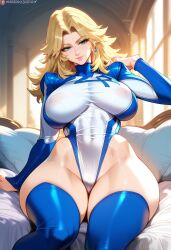 invisible woman from marvel by hellblueboy4