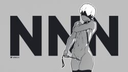 yorha 9s from nier (series) by tailbox