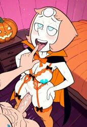 pearl (steven universe) from halloween by lowiqtaboo