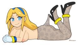 maria robotnik from sonic (series) by harryoww