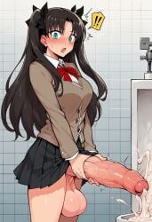 tohsaka rin from fate (series) by joeletruand