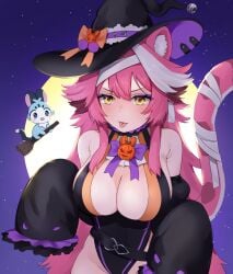chattino (raora panthera) from halloween