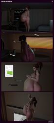 3d anal_vore big_breasts breasts brigitte female female_pred hyper hyper_belly large_breasts lepetitejane1111 overwatch overwatch_2 page_25 self_upload vore vore_belly vore_comic vore_sex