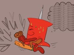 battle_for_dream_island battle_for_dream_island_again bfb bfdi bfdia coiny object_shows penetration pin_(bfdi) sex tentacle_penis