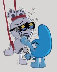 algebralien battle_for_dream_island battle_for_dream_island_again bfb bfdi bfdia bondage cum genital_slit nine_(bfb) object_shows six_(bfb) tentacle_penis the_power_of_two tpot vibrator vibrator_on_penis