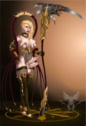 1futa admiralpiet areolae armor balls blonde_hair breasts chaos_(warhammer) collar curvy dangling_testicles diphallia diphallism earrings erect erect_nipples erection eye_contact eyebrow_piercing eyeshadow facial_piercing fan_character full-length_portrait full_length futa_only futanari hair heels high_heel_boots high_heels huge_breasts intersex large_penis long_hair makeup multi_penis nipple_piercing nipples no_bra no_panties nose_piercing pale_skin penis perky_breasts piercing piercings portrait pose precum precum_drip puffy_areola red_eyes red_lipstick skimpy skin_tight smile solo standing thick_lips thick_thighs thighhighs thighs unconvincing_armor veins veiny_penis warhammer_(franchise) warhammer_40k weapon