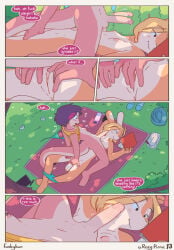 1futa 1girls amphibian comic female flat_chest funkybun furry futa/female futa_on_female futanari intersex intersex/female public_nudity public_sex rabbit rose_(funkybun) sophie_(funkybun) trans_woman transfem