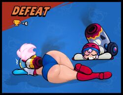 2girl 2girls bonnie_(brawl_stars) brawl_stars defeat defeated gotig1231 janet_(brawl_stars) supercell