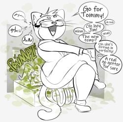 business_suit cat clothed coworkers dominant_male earphones facesitting fart fart_cloud fart_fetish farting farting_in_face feline female gas iamapoliceman long_ears male male/female office on_phone rabbit sitting sitting_on_person size_difference smaller_female smug submissive_female suit suit_and_tie tail talking talking_to_another whiskers