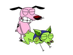 animated ass bktoons cartoon_network courage_the_cowardly_dog cum from_behind penis pussy sex shirley_the_medium