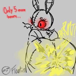 big_ass bunny_ears bunny_girl bunny_tail english_text fart fart_cloud fart_fetish farting farting_at_viewer five_nights_at_freddy's five_nights_at_freddy's:_security_breach red_eyes vanny_(fnaf)