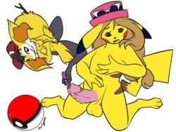 1boy 1girls animal_urethral_insertion anthro ash_ketchum braixen breasts female_pokemon ftm_transformation gender_transformation genderswap genderswap_(ftm) genderswap_(mtf) halcy0n human hyper hyper_penis male_pokemon masturbation multi_breast nintendo otonieru penis pikachu pokémon_(species) poke_ball pokemon pokemon_(species) pokephilia pussy rule_63 satoshi_(pokemon) serena_(pokemon) toy transformation urethral urethral_insertion urethral_penetration video_games voyeur