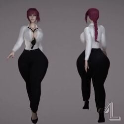 1girls 3d 3d_animation animated animation big_breasts breasts chainsaw_man clothed clothed_female devil hips large_boobs large_breasts light-skinned_female light_skin makima_(chainsaw_man) red_hair red_hair_female redhead_female redheaded_female tagme thick_thighs thighs video walking wide_hips yellow_eyes yellow_eyes_female