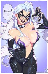 1girls 2026 alluring big_breasts black_cat_(marvel) black_cat_(marvel_rivals) blue_eyes bodysuit breasts bursting_breasts choker claws cleavage collar color colored curvaceous curvaceous_body curvaceous_female curvaceous_figure curvaceous_hips curvy curvy_body curvy_female curvy_figure curvy_hips cute_fang cute_fangs domino_mask earrings enticing eyemask fangs felicia_hardy female hips hourglass_figure huge_breasts kajinman large_breasts light-skinned_female light_skin looking_at_viewer marvel marvel_comics marvel_rivals mask masked masked_female massive_breasts pinup seducing seductive seductive_look seductive_pose skin_tight spider-man_(series) teasing teasing_viewer temptation tempting tempting_viewer text text_bubble thick thick_breasts thick_hips thick_thighs tight_clothes tight_clothing unzipped unzipped_bodysuit unzipping unzipping_bodysuit voluptuous voluptuous_female white_fur white_hair wide_hips