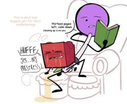 battle_for_dream_island battle_for_dream_island_again bfb bfdi bfdia blocky_(bfdi) dog_ears lollipop_(bfdi) object_shows peeing penetration tentacle_penis urine