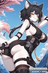 1girls 2026 ahoge ai_generated anthro artist_name ass bedroom_eyes big_ass big_breasts big_butt black_dress black_gloves black_hair blue_sky blush blush_lines breasts bubble_ass bubble_butt busty butt canid canine canis child_bearing_hips curvaceous curvy curvy_body curvy_female curvy_figure day deviantart_logo dress female female_focus female_only female_rover_(wuthering_waves) fingerless_gloves fluffy_tail furrification furry glistening glistening_ass glistening_body glistening_breasts glistening_butt glistening_fur glistening_legs glistening_thighs gloves hairbow hand_behind_head hi_res huge_hips huge_thighs illustrious_(stable_diffusion) large_ass large_breasts large_butt long_tail looking_at_viewer looking_back looking_back_at_viewer mammal narrowed_eyes nipple_outline outside patreon_logo round_ass round_butt rover_(wuthering_waves) seductive seductive_look side_boob smile solo solo_focus stable_diffusion stockings thick_ass thick_butt thick_thighs thigh_strap thunder_thighs voluptuous voluptuous_anthro voluptuous_female watermark whisperingveil white_body white_fur wide_hipped_anthro wide_hipped_female wide_hips wolf wolf_ears wolf_girl wolf_tail wuthering_waves yellow_eyes