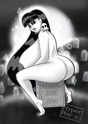 1girls 2026 2d 2d_(artwork) 2d_artwork alternate_version alternate_version_available artist_name ass atomickingboo big_ass big_breasts black-haired_female black_eyeshadow black_hair black_hair_female black_lips black_lipstick breasts breasts_bigger_than_body breasts_bigger_than_head breasts_bigger_than_torso collaboration completely_nude completely_nude_female digital_media_(artwork) ear_ring earring earring_only earrings earrings_only eyeshadow female female_only grave gravestone graveyard huge_breasts hyper_breasts hyperraysunshine light-skinned_female light_skin lindel_dollice_quilten lips lipstick monochrome nude nude_female oc original original_character pale-skinned_female pale_skin pierced_ear pierced_ears piercing piercings sitting sitting_down sitting_on_tombstone skull skull_earrings solo the_besties_(atomickingboo) thick_thighs thighs tombstone