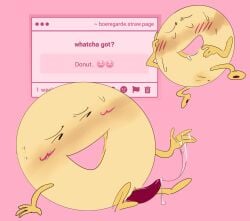 battle_for_dream_island battle_for_dream_island_again bfb bfdi bfdia cum donut_(bfdi) genital_slit object_shows pussy tentacle_penis