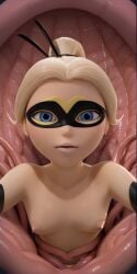 ai_generated chloe_bourgeois ladybug miraculous miraculous:_tales_of_ladybug_and_cat_noir miraculous_ladybug queen_bee
