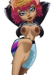 1female 1girls arms_behind_head boobs boobs_out breasts breasts_out curly_hair curvy curvy_female dark_areola ear_piercing female female_only howleen_wolf howleen_wolf_g3 huge_areolae huge_breasts imminent_sex looking_at_viewer lustful_gaze massive_breasts monster_girl monster_high monster_high_g3 multicolored_hair nipple_piercing nipples nipples_outside phonebooth38816 puffy_jacket shirt_lift shirt_pulled_up skin_tight tiny_waist tits tits_out voluptuous voluptuous_body voluptuous_female werewolf werewolf_girl wolf_girl