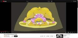 big_ass big_lips blue_eyes blue_eyeshadow breast_press breasts breasts_out eyeshadow fat_ass jack-o_pose pink_lips pink_lipstick smash_bros spotlight thick_lips thick_thighs wendy_o._koopa wide_hips youtube youtuber