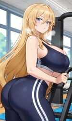 1female 1girl 1girls ai_generated ass bianka_durandal_ataegina big_ass big_boobs big_breasts big_butt big_butt_(female) big_tits blonde_hair blonde_hair_female blue_eyes blue_eyes_female blue_sports_bra blue_yoga_pants blushing blushing_female boobs boobs_bigger_than_head breasts breasts_bigger_than_head breath_cloud busty busty_female butt curvaceous curvaceous_body curvaceous_female curvaceous_figure curvaceous_hips curvaceous_thighs curvy curvy_body curvy_female curvy_figure curvy_hips durandal_(honkai_impact) eyes female female_only femme_fatale gym gym_background gym_equipment hair hips honkai_(series) honkai_impact_3rd hourglass_figure hourglass_figured_female hoyoverse image large_ass large_boobs large_breasts large_butt large_tits lips long_blonde_hair mature_body mature_female mature_woman mihoyo pawg phat_ass plump_ass plump_boobs plump_breasts plump_butt plump_hips plump_thighs plump_tits sexy sexy_female side_view sports_bra sweating sweating_female thighs tits tits_bigger_than_head voluptuous voluptuous_female voluptuous_woman wide_hips yoga_pants