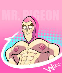 akumatized big_penis male male_only miraculous_ladybug monsieur_pigeon mr._pigeon penis solo tagme widdle_draws xavier_ramier