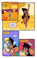 beach bikini fellatio handjob josie_(pulpdirector) latina oc pulpdirector