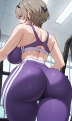 1female 1girl 1girls ai_generated ass ass_focus big_ass big_boobs big_breasts big_butt big_butt_(female) big_tits blushing blushing_female boobs boobs_bigger_than_head breasts breasts_bigger_than_head brown_hair brown_hair_female busty busty_female butt butt_focus curvaceous curvaceous_body curvaceous_female curvaceous_figure curvaceous_hips curvaceous_thighs curvy curvy_body curvy_female curvy_figure curvy_hips eyes female femme_fatale gym gym_background gym_equipment hair hair_ornament hips honkai_(series) honkai_impact_3rd hourglass_figure hourglass_figured_female hoyoverse image large_ass large_boobs large_breasts large_butt large_tits lips mature_body mature_female mature_woman mihoyo mole mole_under_eye pawg phat_ass pink_eyes pink_eyes_female plump_ass plump_boobs plump_breasts plump_butt plump_hips plump_thighs plump_tits purple_sports_bra purple_yoga_pants rita_rossweisse sexy sexy_female short_hair short_hair_female sports_bra sweating sweating_female thighs tits tits_bigger_than_head voluptuous voluptuous_female voluptuous_woman wide_hips yoga_pants