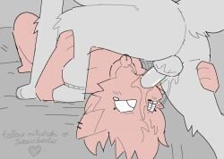 2026 animated blowjob chelsea_(millislushi) fellatio female furry furry_female furry_male gif male male/female millislushi penis penis_in_mouth tagme