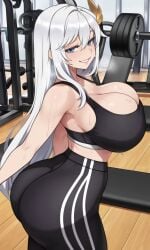 1female 1girl 1girls ai_generated ass big_ass big_boobs big_breasts big_butt big_butt_(female) big_tits black_sports_bra black_yoga_pants blue_eyes blue_eyes_female blushing blushing_female boobs boobs_bigger_than_head breasts breasts_bigger_than_head busty busty_female busty_milf butt cecilia cecilia_schariac curvaceous curvaceous_body curvaceous_female curvaceous_figure curvaceous_hips curvaceous_thighs curvy curvy_body curvy_female curvy_figure curvy_hips eyes female femme_fatale gym gym_background gym_equipment hair hair_ornament hips honkai_(series) honkai_impact_3rd hourglass_figure hourglass_figured_female hoyoverse image large_ass large_boobs large_breasts large_butt large_tits lips long_hair long_hair_female long_white_hair mature_body mature_female mature_woman mihoyo milf milf_body mommy mother parent pawg phat_ass plump_ass plump_boobs plump_breasts plump_butt plump_hips plump_thighs plump_tits sexy sexy_female sports_bra sweating sweating_female thighs tits tits_bigger_than_head voluptuous voluptuous_female voluptuous_woman white_hair white_hair_female wide_hips yoga_pants