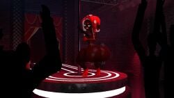 big_ass big_ass_(female) big_ass_cheeks big_booty big_booty_(female) big_booty_cheeks big_butt big_butt_(female) big_butt_cheeks big_buttcheeks big_buttocks bottomless bottomless_female bubble_ass bubble_ass_(female) bubble_booty bubble_booty_(female) bubble_butt bubble_butt_(female) kaibernation lipstick moxanne_ramona oc original_character splatoon splatoon_oc stripclub stripper stripper_pole top_wear