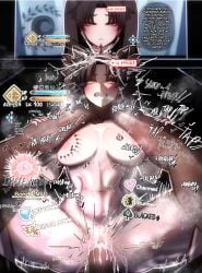 1boy 1girls 2026 2d bbc big_breasts big_penis blacked boobs breasts chokehold dark-skinned_male dialogue fate/grand_order fate_(series) female femsub fgo gameplay_mechanics generic_dark-skinned-muscular_male health_bar human instant_loss_2koma ishtar_(fate) kinkylingky male maledom netorare ntr penis qos qos_tattoo queen_of_spades sex tagme tattoo