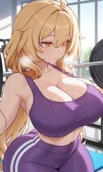 1female 1girl 1girls ai_generated ass big_ass big_boobs big_breasts big_butt big_butt_(female) big_tits blonde_hair blonde_hair_female blushing blushing_female boobs boobs_bigger_than_head boobs_focus breast_focus breasts breasts_bigger_than_head busty busty_female butt curvaceous curvaceous_body curvaceous_female curvaceous_figure curvaceous_hips curvaceous_thighs curvy curvy_body curvy_female curvy_figure curvy_hips eyes female female_only femme_fatale gym gym_background gym_equipment hair hips honkai_(series) honkai_impact_3rd hourglass_figure hourglass_figured_female hoyoverse image large_ass large_boobs large_breasts large_butt large_tits lips long_blonde_hair mature_body mature_female mature_woman mihoyo pawg phat_ass plump_ass plump_boobs plump_breasts plump_butt plump_hips plump_thighs plump_tits purple_sports_bra purple_yoga_pants sexy sexy_female sports_bra susannah_manatt susannah_manatt_(valkyrie_quicksand) sweating sweating_female thighs tits tits_bigger_than_head voluptuous voluptuous_female voluptuous_woman wide_hips yellow_eyes yellow_eyes_female yoga_pants
